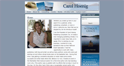 Desktop Screenshot of carolhoenig.com